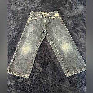 Infamous Raider Rock n Roll Wide Legged Jeans with retro pocket details - size 6